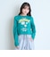 【7days/綿100％/GOODPRICE】フラワーロゴ長袖Tシャツ
