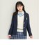 【卒服・セレモニー・フレッシャーズ】エンブレムつきテーラードジャケット