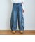 【LTXC】スプレーロゴバルーンデニムパンツ
