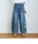 【LTXC】スプレーロゴバルーンデニムパンツ