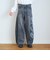 【LTXC】スプレーロゴバルーンデニムパンツ