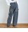 【LTXC】スプレーロゴバルーンデニムパンツ