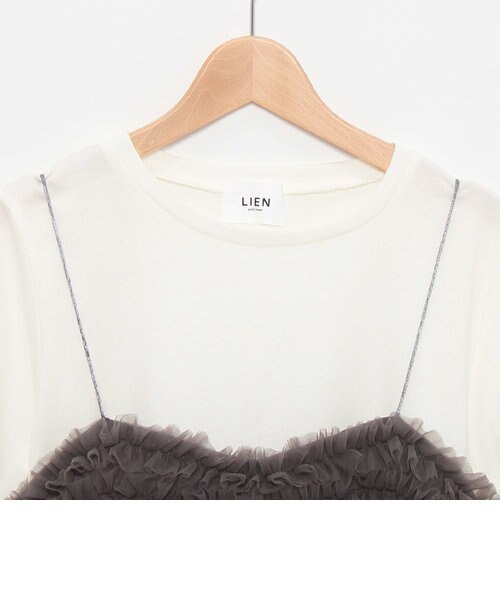 リンク】チュールキャミTシャツセット(大人サイズ