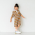 【リンク】スタンドカラーラガーTシャツワンピ