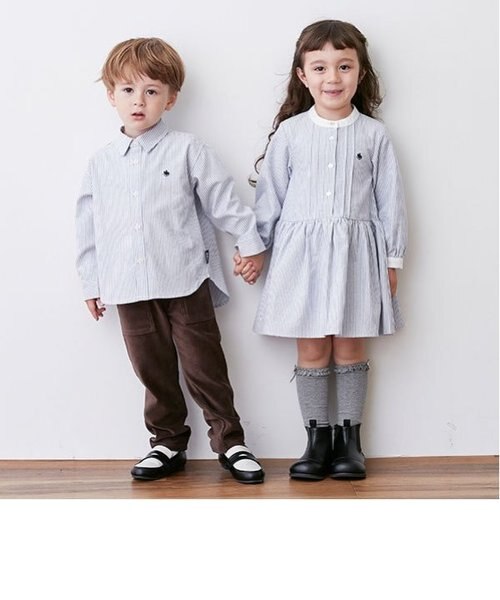 POLO BCS】シャツワンピース｜プティマインの通販｜&mall（アンド 