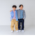 ストライプビッグシルエット長袖シャツ