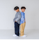 ストライプビッグシルエット長袖シャツ