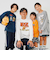 【パパもおそろい】Kidsガーフィールド裏毛プルオーバー