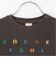 ABCアップリケ長袖Tシャツ