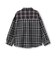【リンク】ネルチェックビッグシルエット長袖シャツ