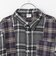 【リンク】ネルチェックビッグシルエット長袖シャツ