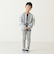 【365D.】【防汚加工】ボーダーリブレギンス