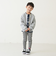 【365D.】【防汚加工】ボーダーリブレギンス