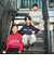 【MLB】ロゴプリントワイドスウェットパーカー