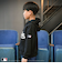 【MLB】ロゴプリントワイドスウェットパーカー