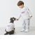 【リンク】【DOG】乗り物アップリケTシャツ