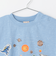 【防汚加工】宇宙グラフィック半袖Tシャツ