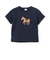 アップリケ車・ポニー半袖Tシャツ