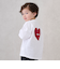 【防汚加工】背中ハート半袖Tシャツ