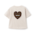 【防汚加工】背中ハート半袖Tシャツ