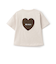 【防汚加工】背中ハート半袖Tシャツ