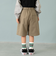チノワイドハーフパンツ