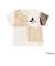 【Disney】パッチワーク半袖Tシャツ