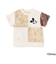 【Disney】パッチワーク半袖Tシャツ