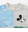 【Disney】パッチワーク半袖Tシャツ