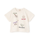 【接触冷感】モチーフロゴ刺しゅう半袖Tシャツ