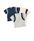 【WEB限定】【接触冷感】袖ライン配色Tシャツ(ジュニア)