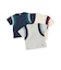 【WEB限定】【接触冷感】袖ライン配色Tシャツ(ジュニア)