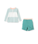 【SWIM】BOYSバイカラーセットアップ水着