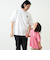 【パパもおそろい】Dadロゴ刺しゅうビッグ半T
