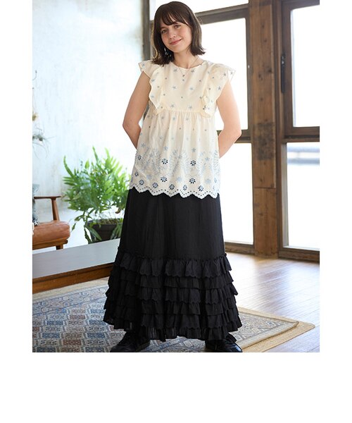 専用☆Spick and Span ☆リバーレースノースリーブチュニック Spick