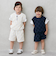 スクエア刺しゅうハーフパンツ
