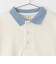 【接触冷感】ポロ衿配色半袖Tシャツ