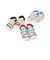 【WEB限定】配色クリアサンダル