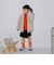【綿100%】カット台形ラップキュロット