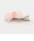 チュールリボンヘアクリップ