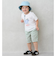 総柄ハーフパンツ