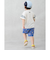 総柄ハーフパンツ
