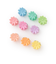 アソートミニヘアクリップ9P