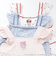 【サンリオキャラクターズ】カットティアードワンピース