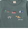 働く車刺しゅう長袖Tシャツ