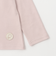 【オーガニック】フリル衿長袖Tシャツ