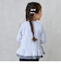【オーガニック】ペプラム長袖Tシャツ