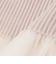 チュールペプラムロゴ長袖Tシャツ
