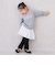 スカートつきフレアパンツ