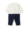 【POLO BCS】アップリケ長袖カバーオール